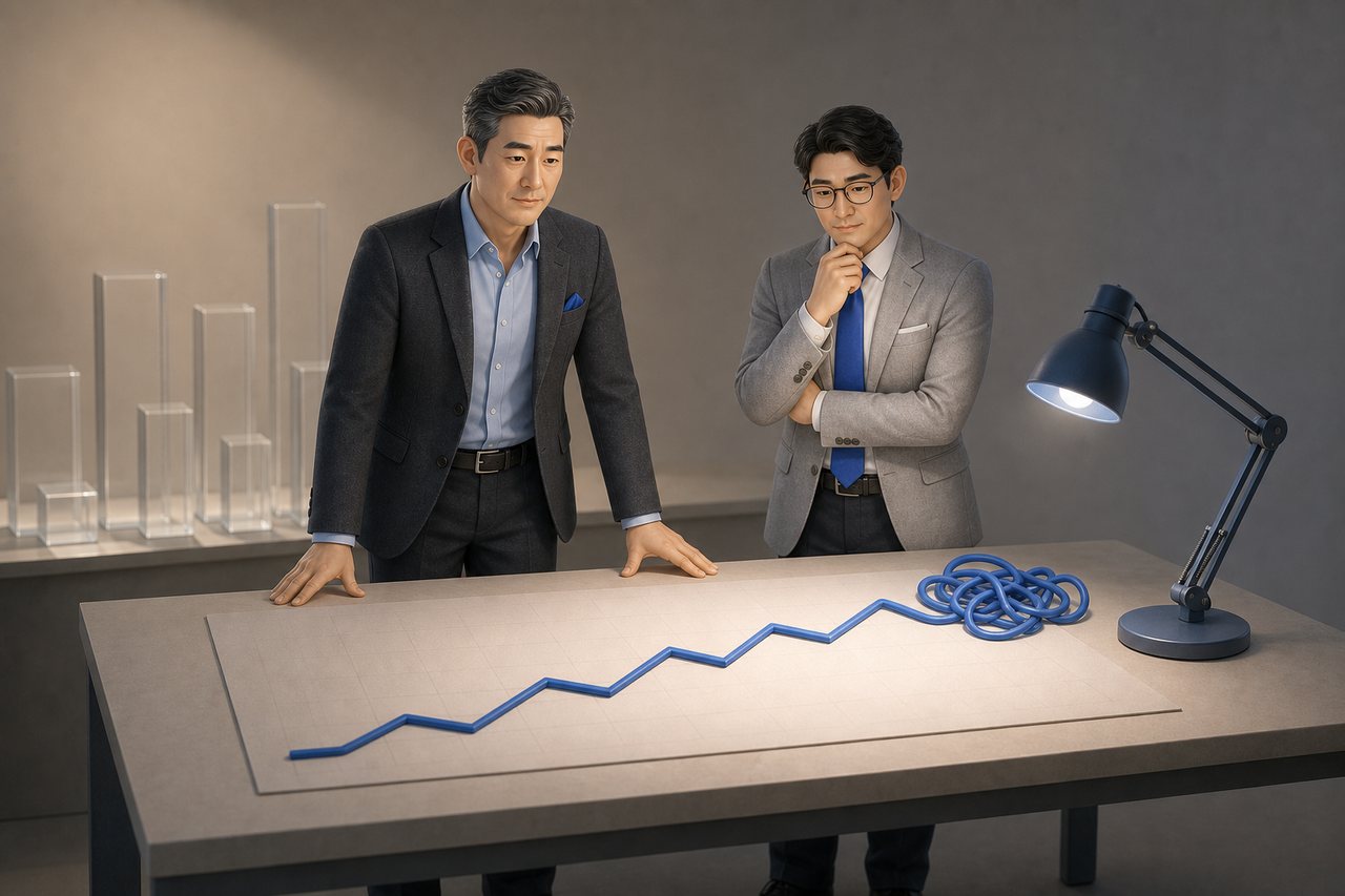 열한 시의 그래프